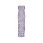 Rotate Purple Dress luxury Clothing from Coveti Marketplace