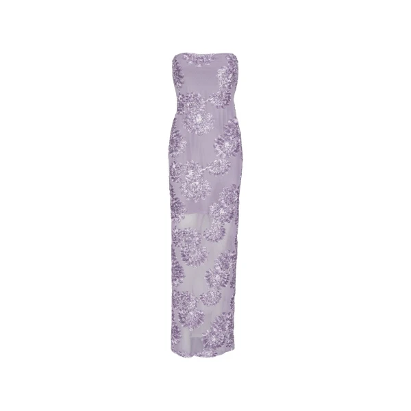 Rotate Purple Dress luxury Clothing from Coveti Marketplace