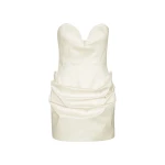 Rotate White Dress luxury Clothing from Coveti Marketplace