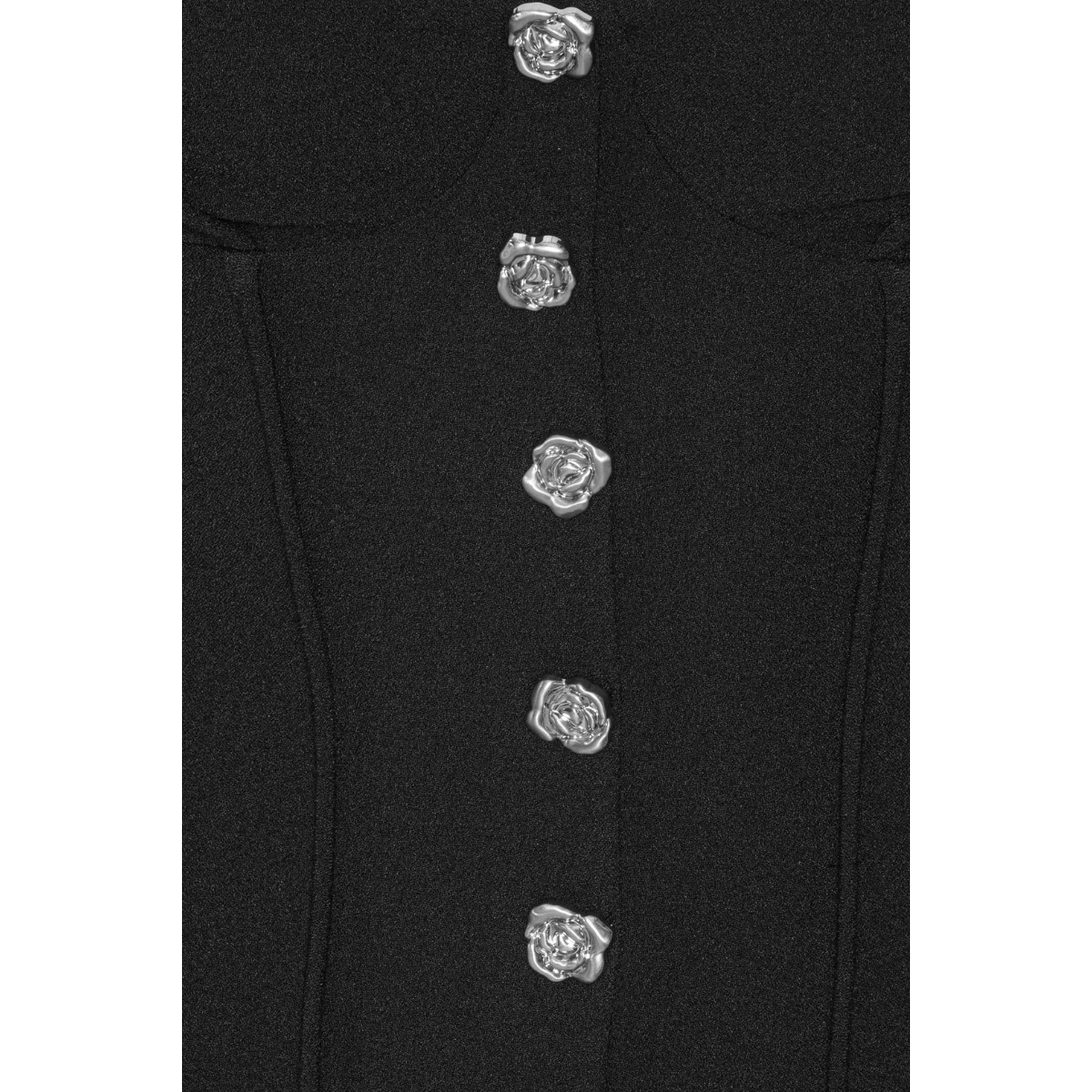 Rotate Black from Coveti – bold silhouette in vibrant color