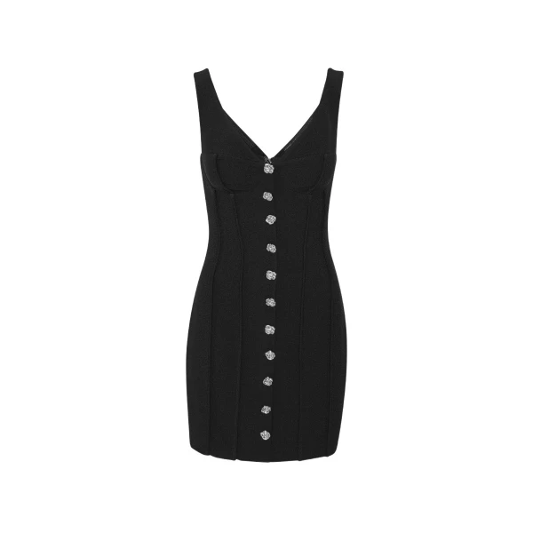 Rotate Black Dress luxury Clothing from Coveti Marketplace
