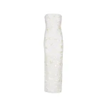 Rotate White Dress luxury Clothing from Coveti Marketplace