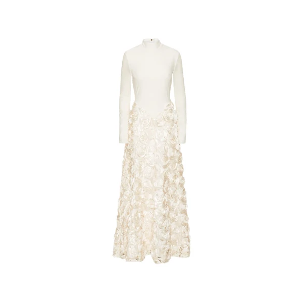 Rotate White Dress luxury Clothing from Coveti Marketplace
