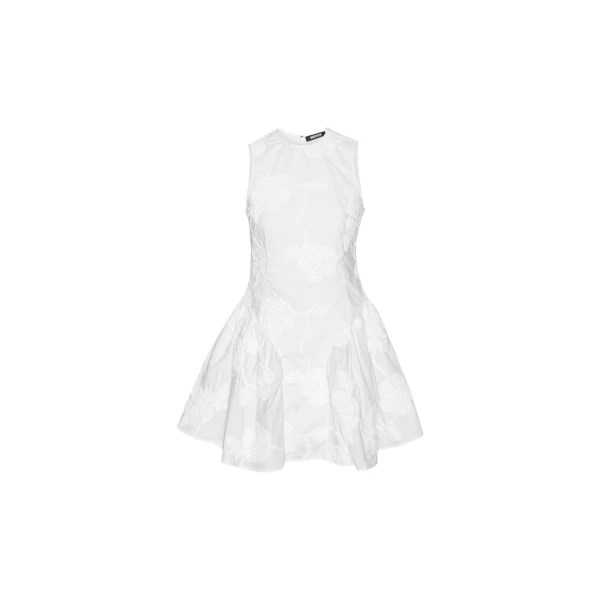 Rotate White Dress luxury Clothing from Coveti Marketplace