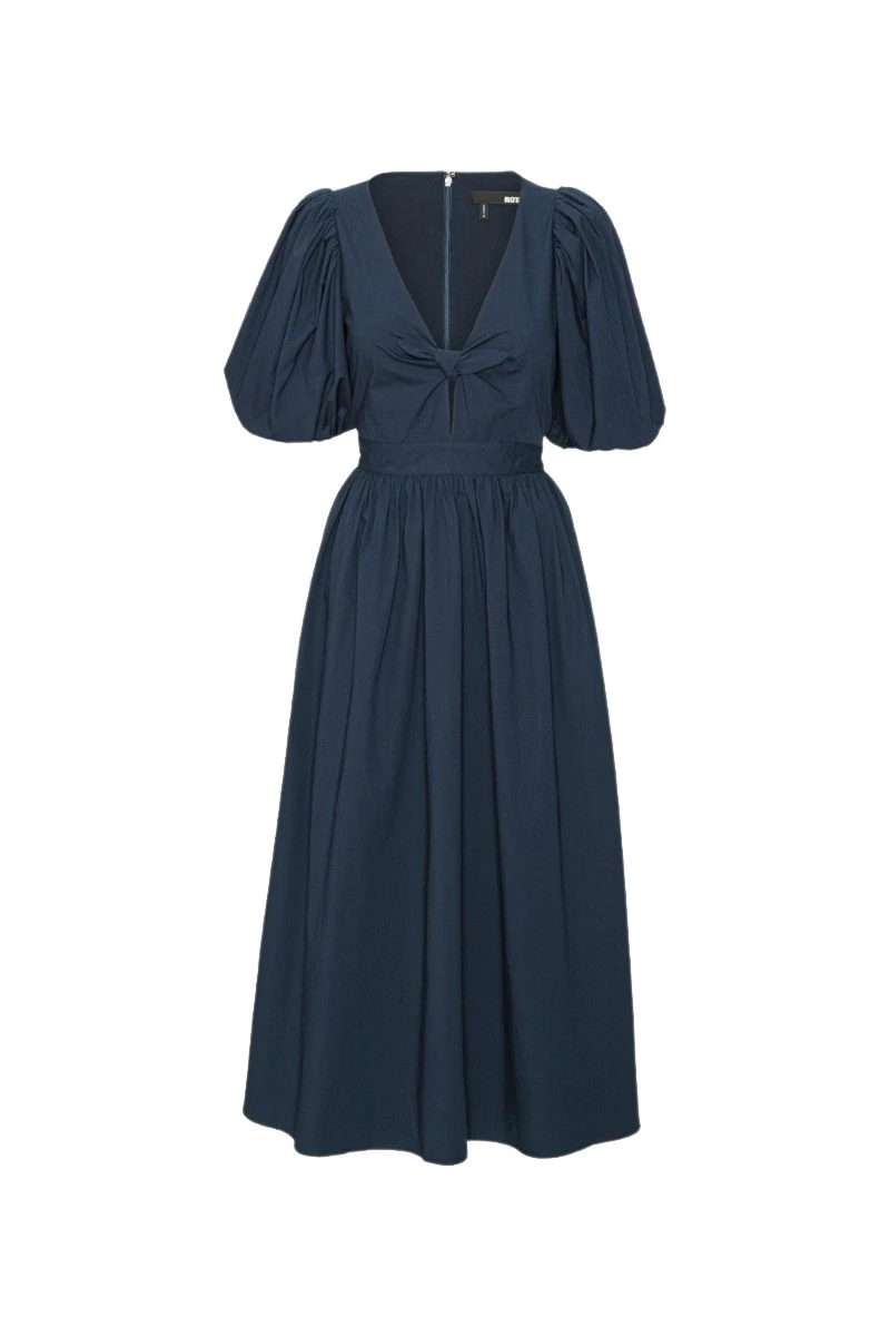 Rotate Blue Dress luxury Clothing from Coveti Marketplace