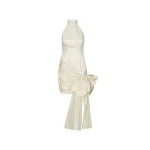 Rotate White Dress luxury Clothing from Coveti Marketplace