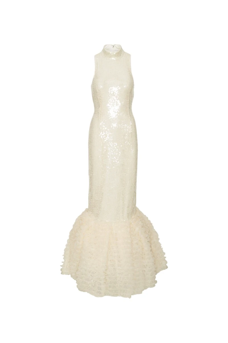 Rotate-Birger-Christensen-Sequins-Maxi-Dress-Creme-White-dress-coveti-2025-815694_nobg Rotate White Dress luxury Clothing from Coveti Marketplace