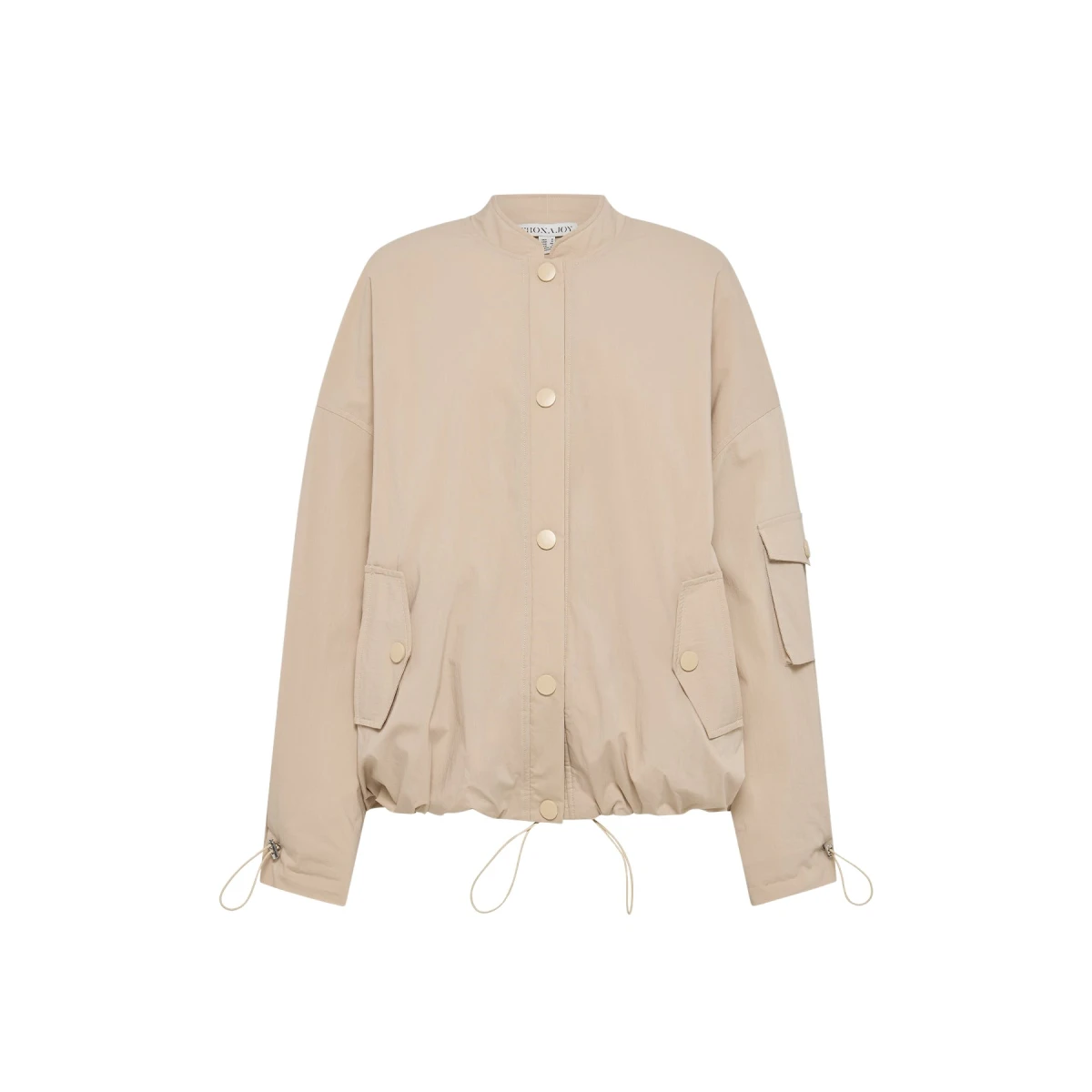 Campbell Bomber Jacket - Oat Milk - Image 1