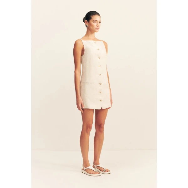 High square neckline