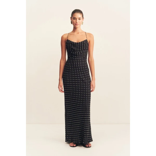 Houston Lace Back Maxi Dress - Image 2