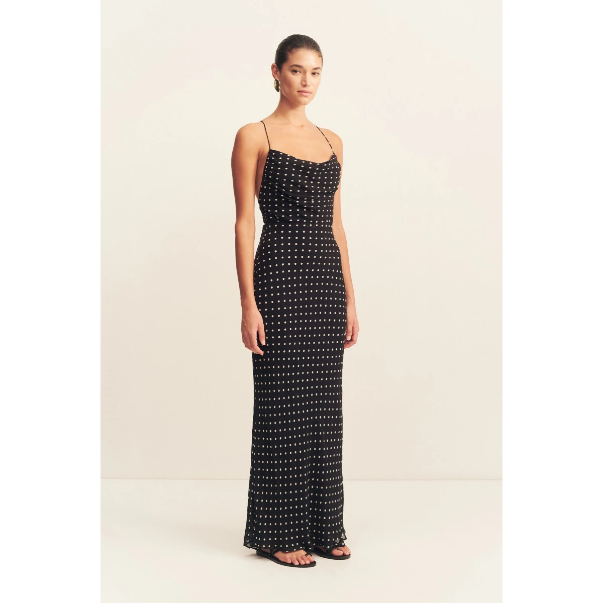 Semi-sheer georgette