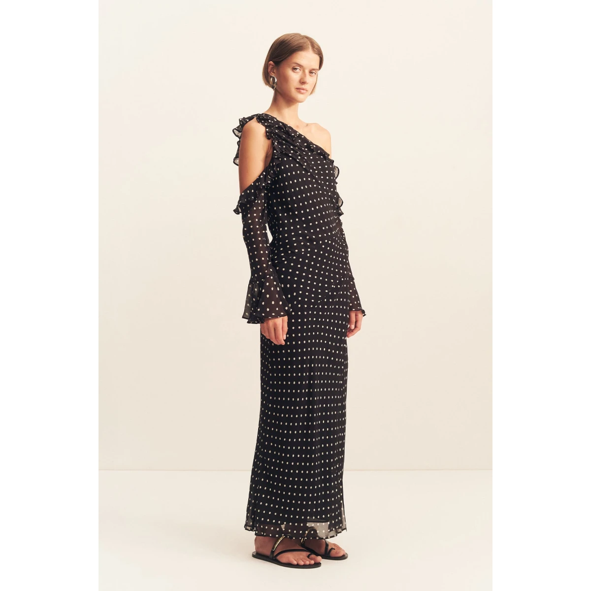 Semi-sheer georgette