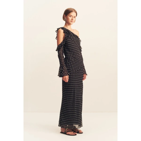 Semi-sheer georgette