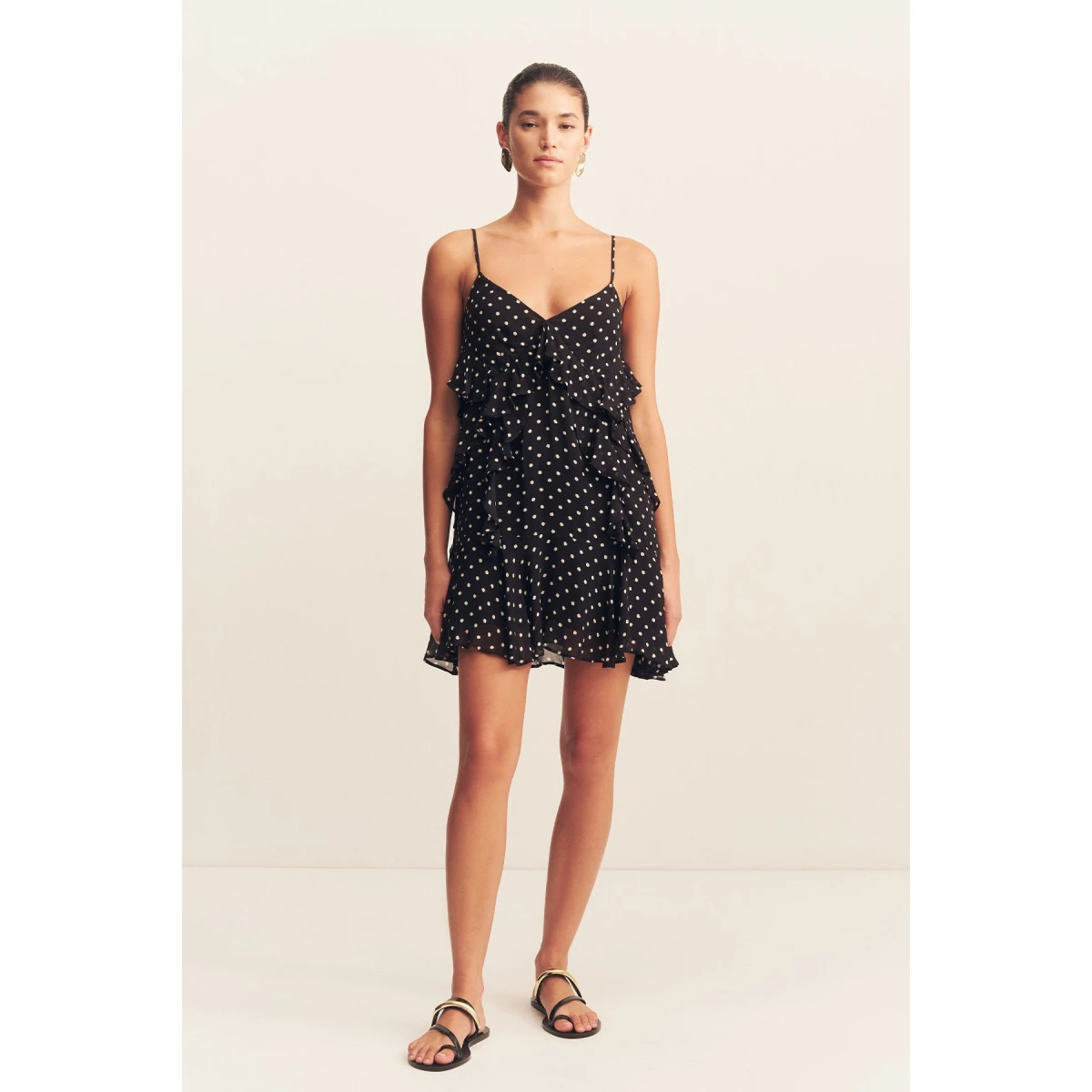 Houston Ruffle Mini Dress - Image 2