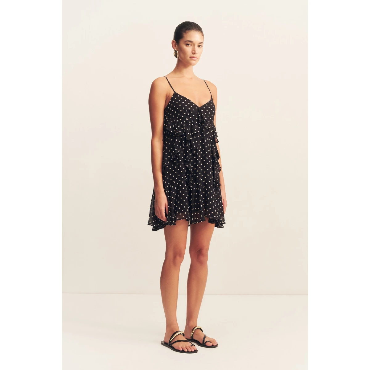 Semi-sheer georgette