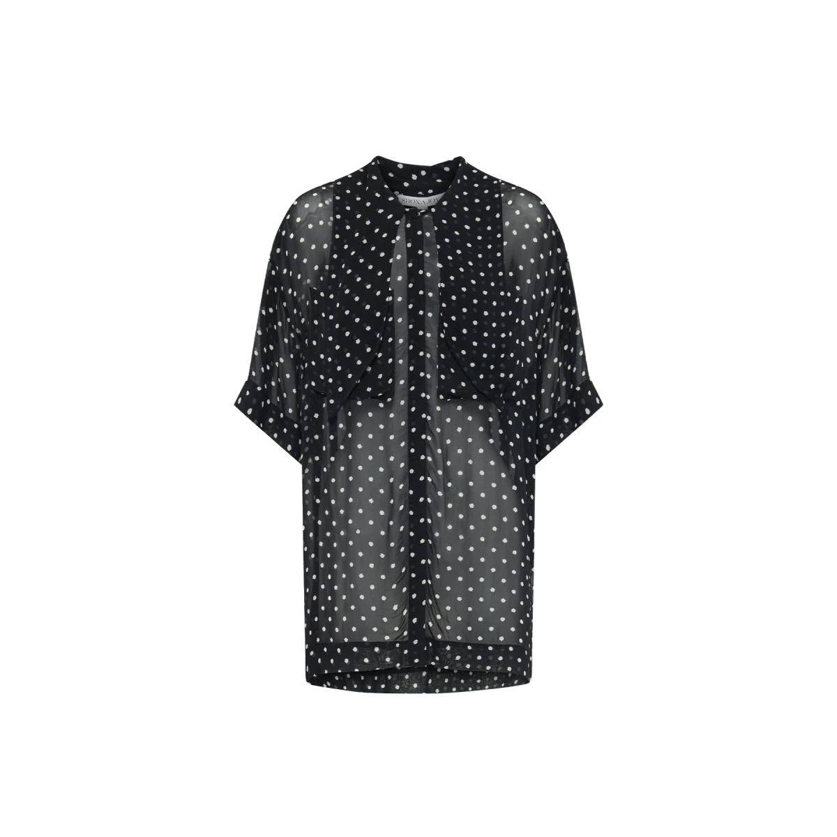 Houston Short Sleeve Neck Tie Shirt - Image 1