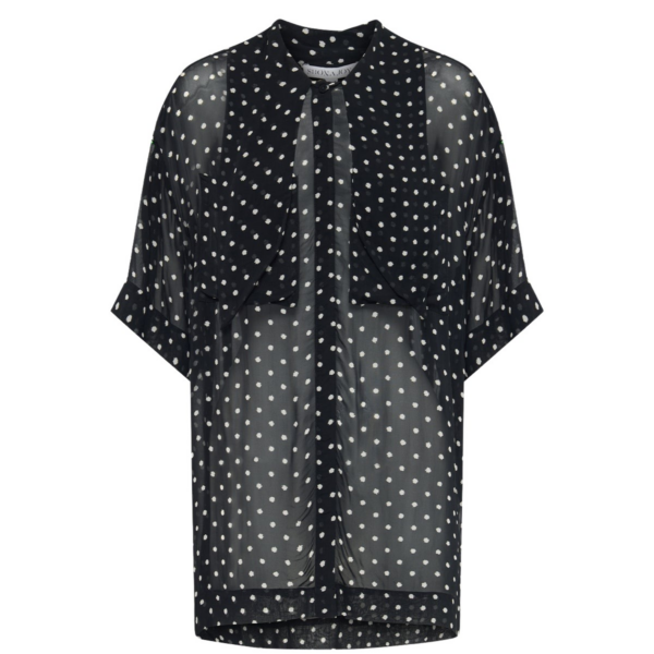 Shona Joy Black Tops luxury Clothing from Coveti Marketplace