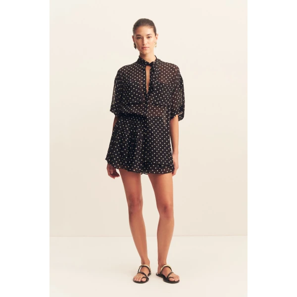 Houston Tiered Mini Skirt - Image 2