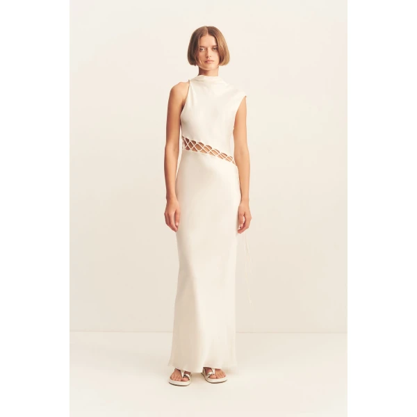 Shona Joy Ivory Dresses luxury Clothing from Coveti Marketplace