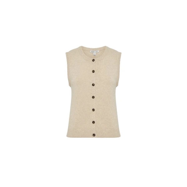 Jackson Sleeveless Vest - Wishbone