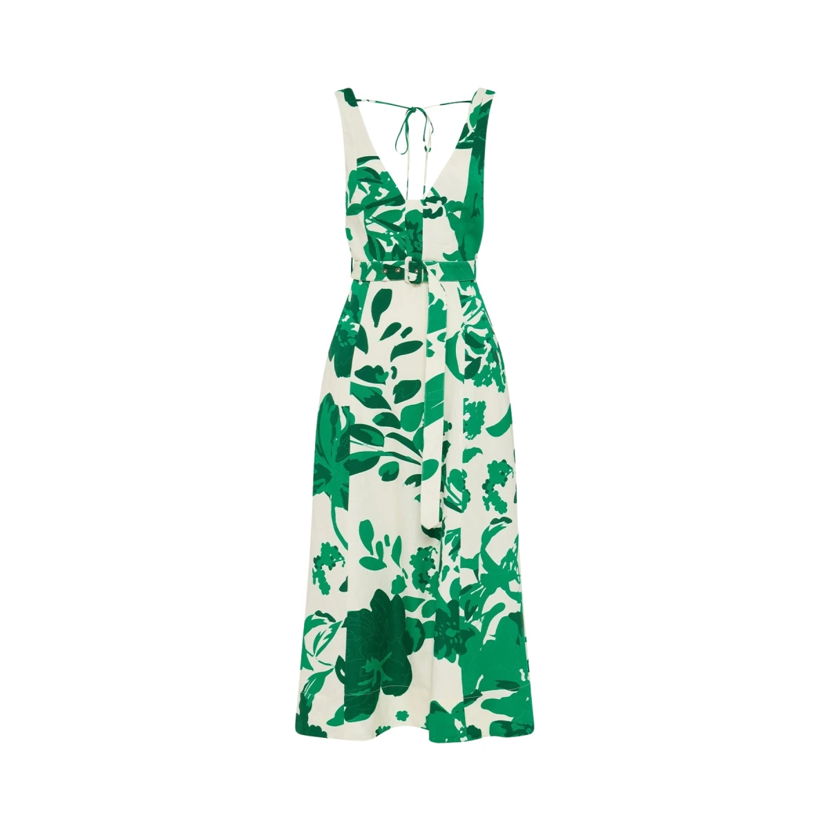 Joni Panelled Midi Dress - Image 1