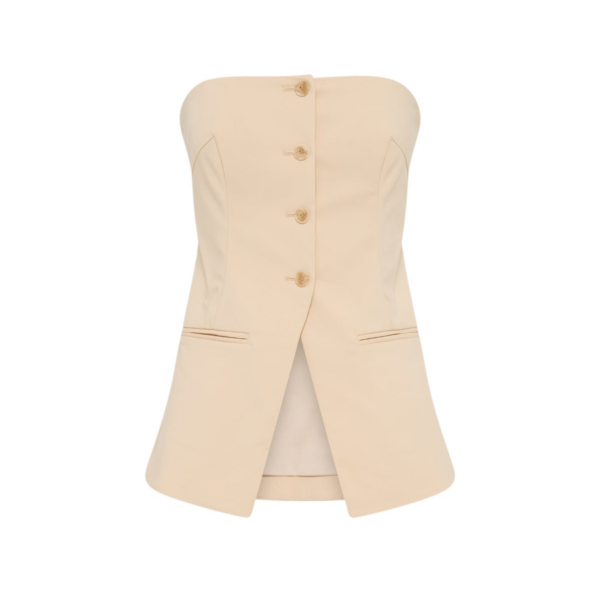 Shona Joy Ivory Tops luxury Clothing from Coveti Marketplace