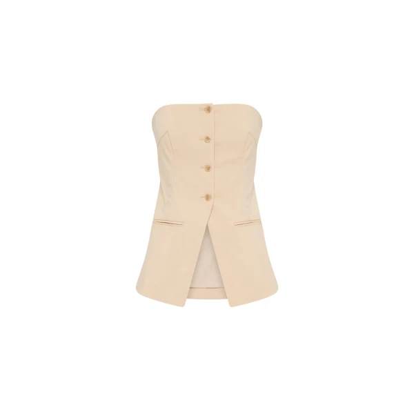 Shona Joy Ivory Tops luxury Clothing from Coveti Marketplace