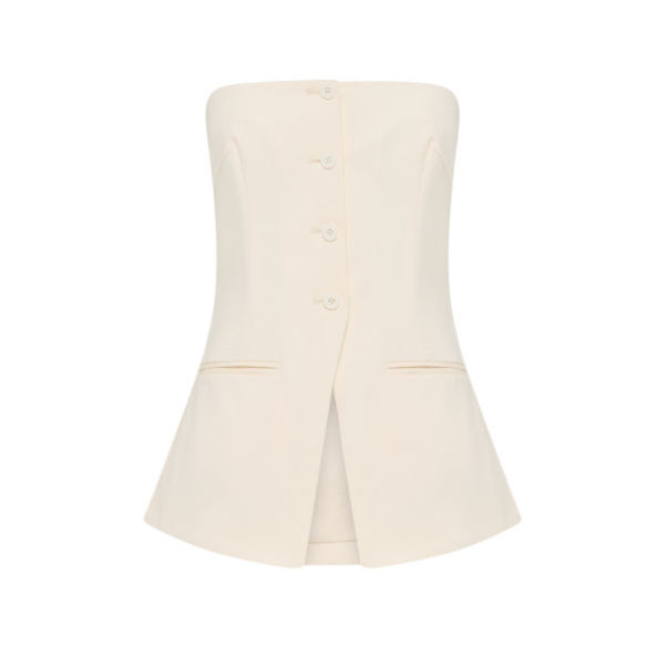 Shona Joy Ivory Tops luxury Clothing from Coveti Marketplace