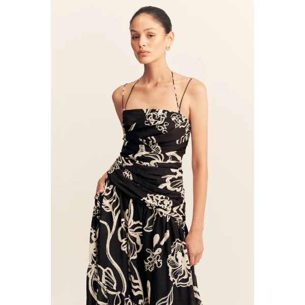 Shadow Bloom floral print