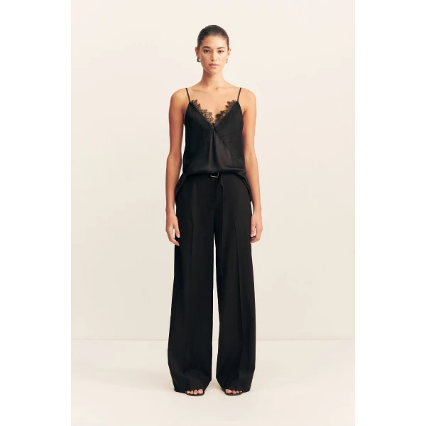 Maisie Lace Cami - Black - Image 2
