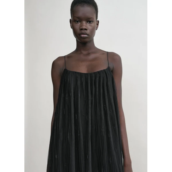 Floral tulle dress black - Image 5