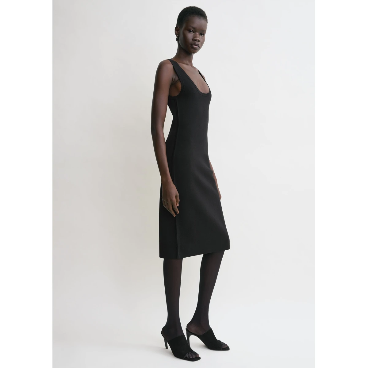 Short tank dress black - Image 3