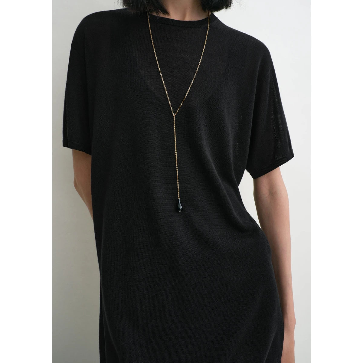 Tee knit black - Image 5