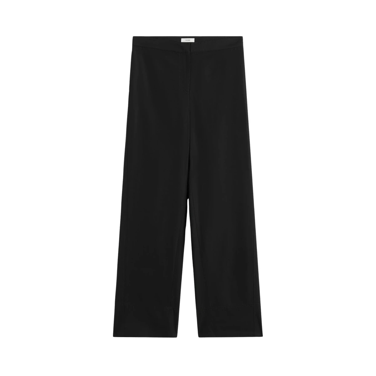 Twisted seam trousers black - Image 1