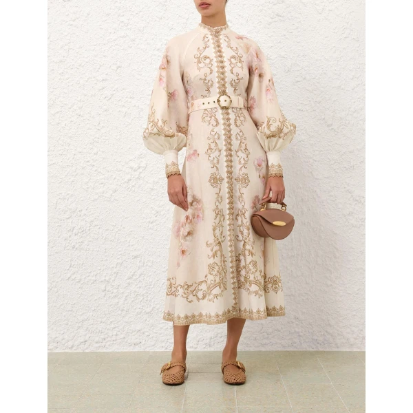 Elevate your elegance in this Zimmermann Dresses   from the 2025 resort wear edit