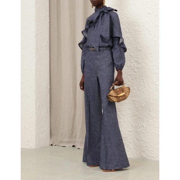 Elevate your elegance in this Zimmermann Tops   from the 2025 resort wear edit