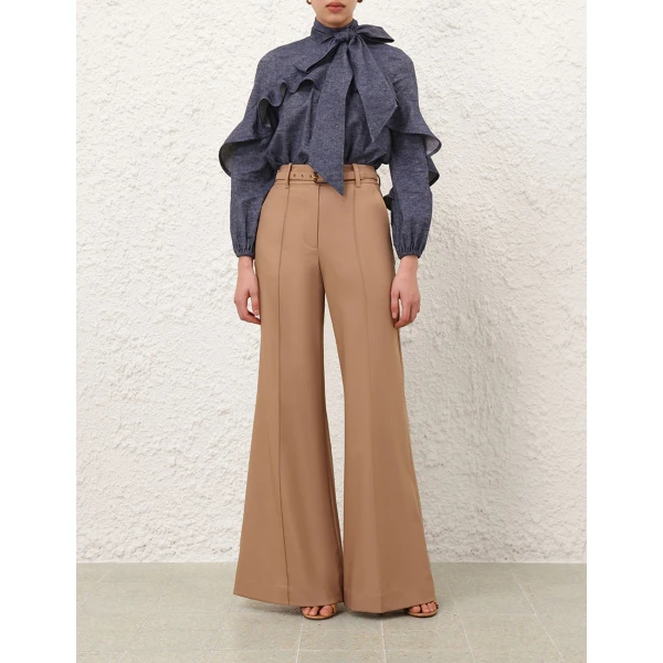 Elevate your elegance in this Zimmermann Tops   from the 2025 resort wear edit
