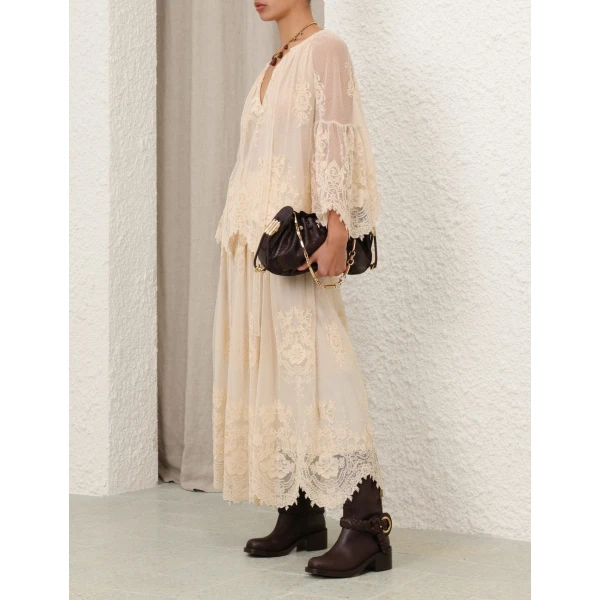 Elevate your elegance in this Zimmermann Skirts   from the 2025 resort wear edit
