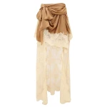 Zimmermann Hypnotic Satin Drape Skirt | Ready to Wear 2025 Collection Coveti Elevate your elegance in this Zimmermann Skirts from the 2025 resort wear edit