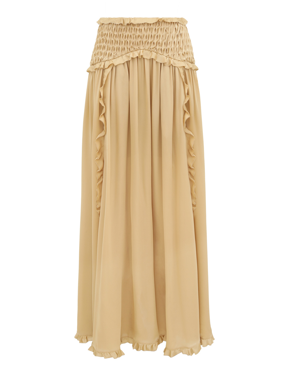 Zimmermann Hypnotic Satin Maxi Skirt