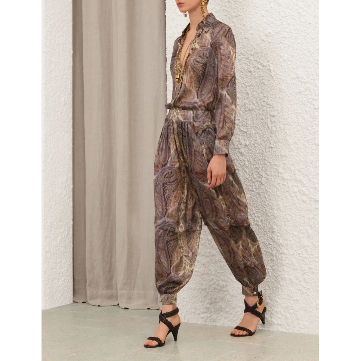 Elevate your elegance in this Zimmermann Tops   from the 2025 resort wear edit