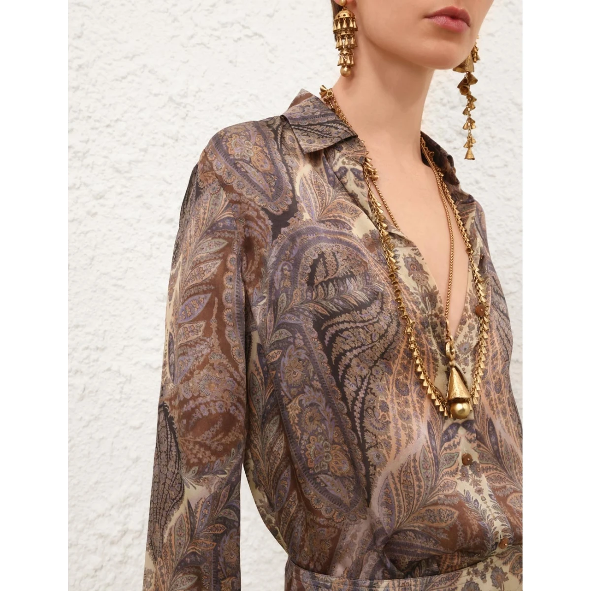 Elevate your elegance in this Zimmermann Tops   from the 2025 resort wear edit