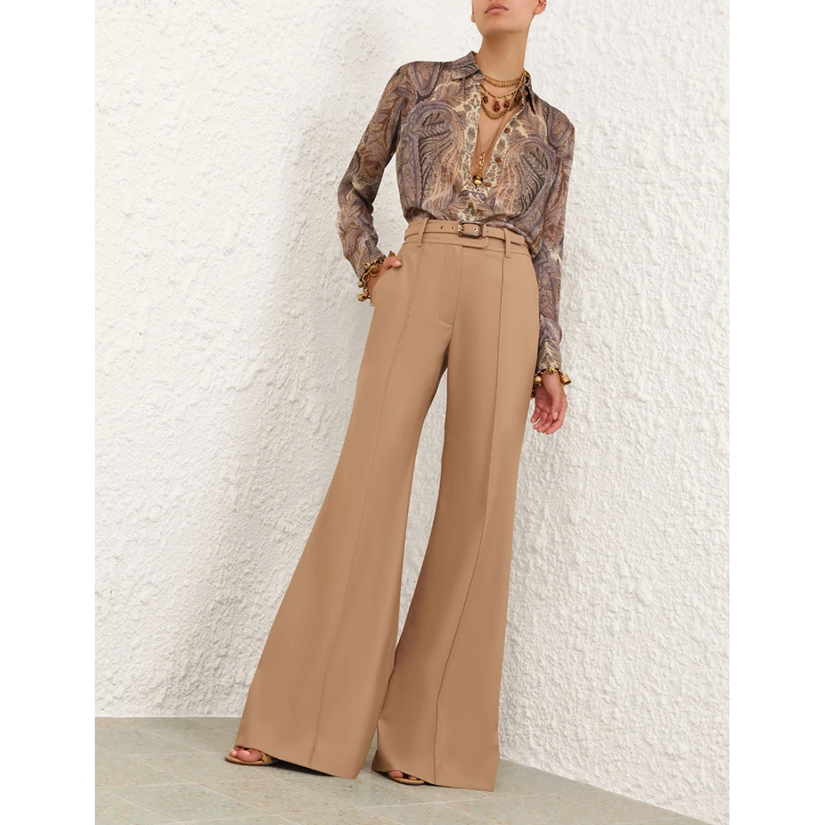 Elevate your elegance in this Zimmermann Tops   from the 2025 resort wear edit