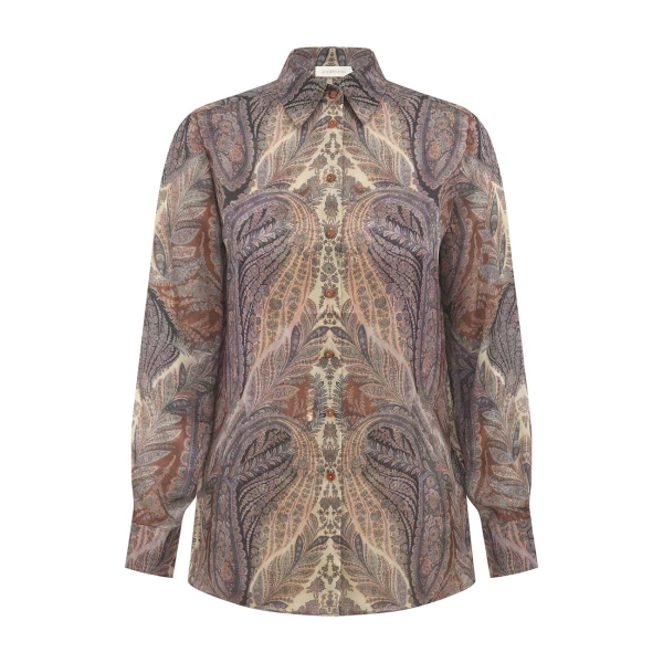 Elevate your elegance in this Zimmermann Tops   from the 2025 resort wear edit