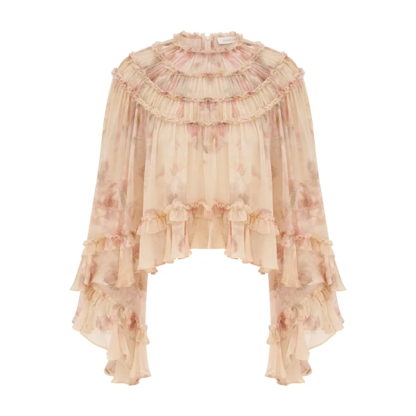 Elevate your elegance in this Zimmermann Tops   from the 2025 resort wear edit