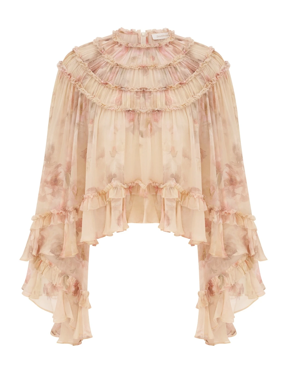 Zimmermann Hypnotic Shirred Blouse | Ready to Wear 2025 Collection Coveti Elevate your elegance in this Zimmermann Tops from the 2025 resort wear edit