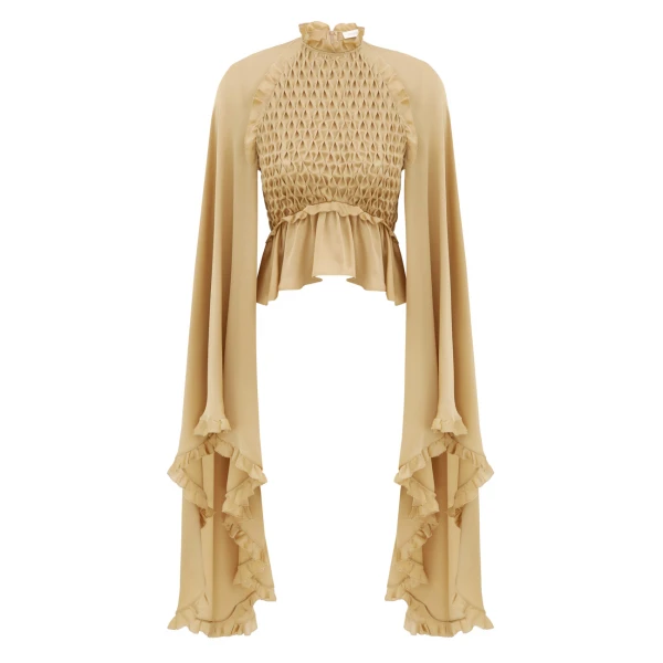 Elevate your elegance in this Zimmermann Tops   from the 2025 resort wear edit