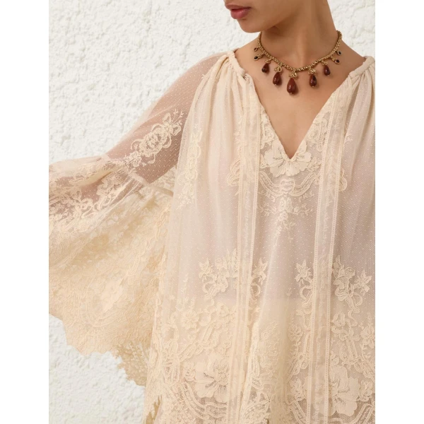 Elevate your elegance in this Zimmermann Tops   from the 2025 resort wear edit