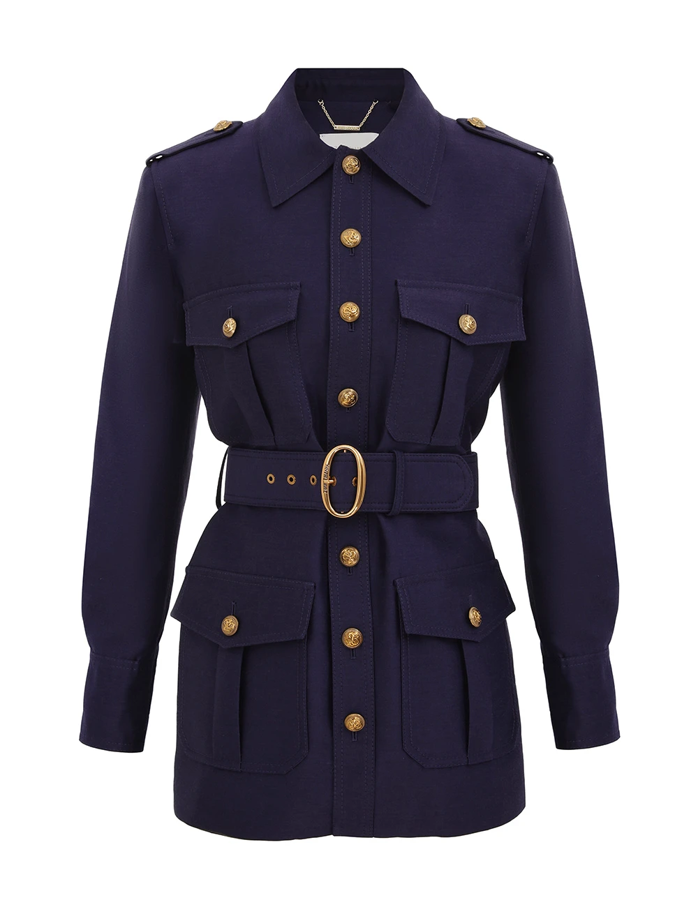 Zimmermann Hypnotic Utility Jacket | Ready to Wear 2025 Collection Coveti Elevate your elegance in this Zimmermann Jackets from the 2025 resort wear edit