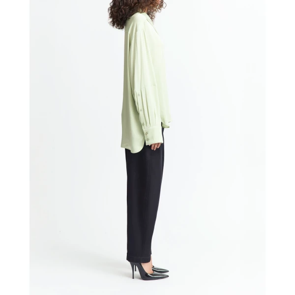 Elda Top In Satin Back Crepe - Image 3